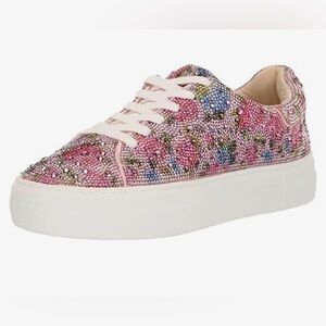 Betsy Johnson Sidney Floral Sneaker